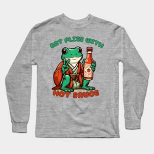 hot sauce froggy Long Sleeve T-Shirt